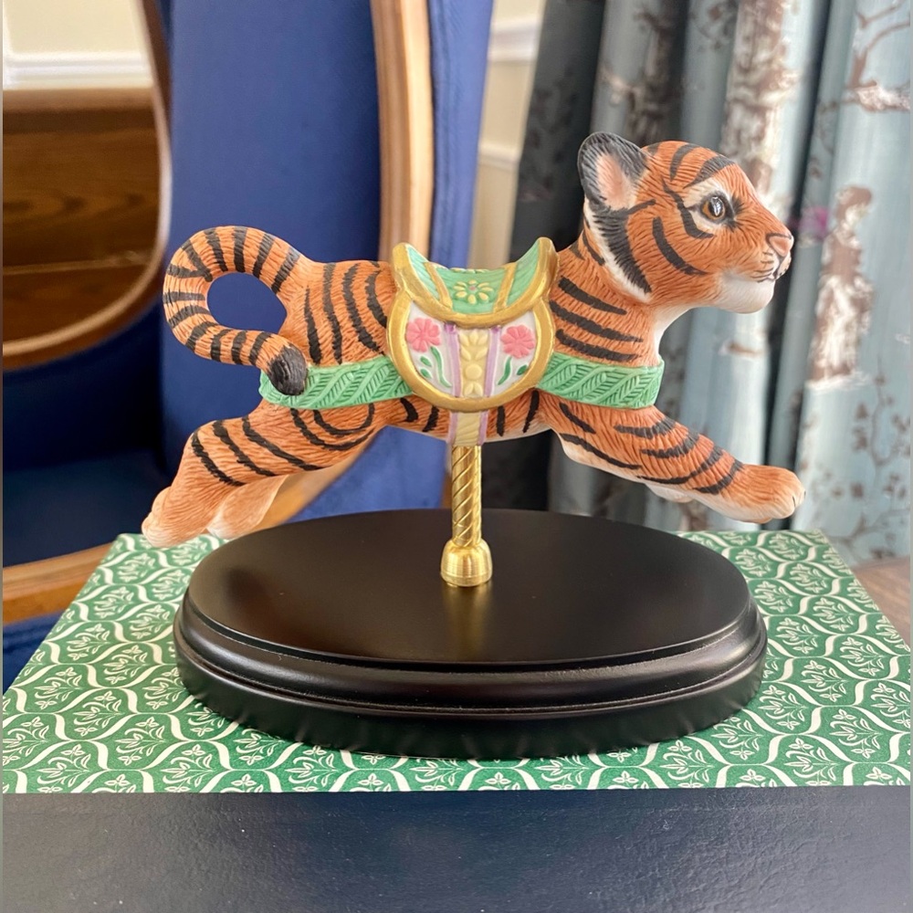 Lenox Carousel Babies Baby Tiger
